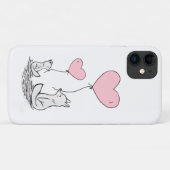 Foxes en hartballonnen Hoesje-mais iPhone 11 Case-Mate iPhone Case (Achterkant (horizontaal))