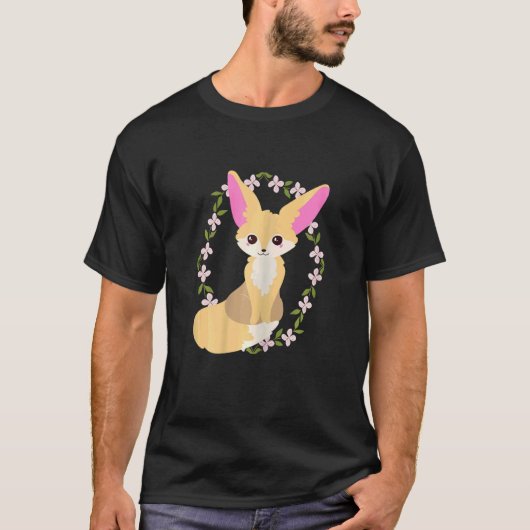 Foxes Fennec Fox T-shirt (Voorkant)