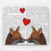 Foxes in Love Muismat (Voorkant)