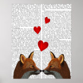 Foxes in Love Poster (Voorkant)