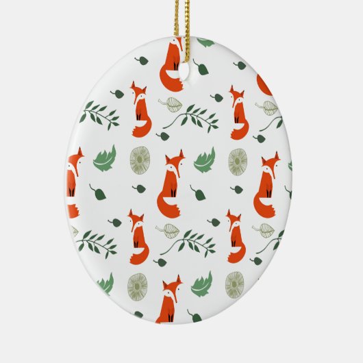 Foxes Keramisch Ornament (Rechts)