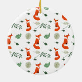 Foxes Keramisch Ornament (Achterkant)