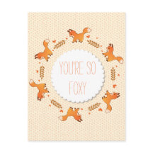 Foxes, Laurel en Hearts Krans Foxy