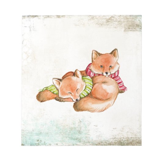 Foxes Notitieblok (Voorkant)