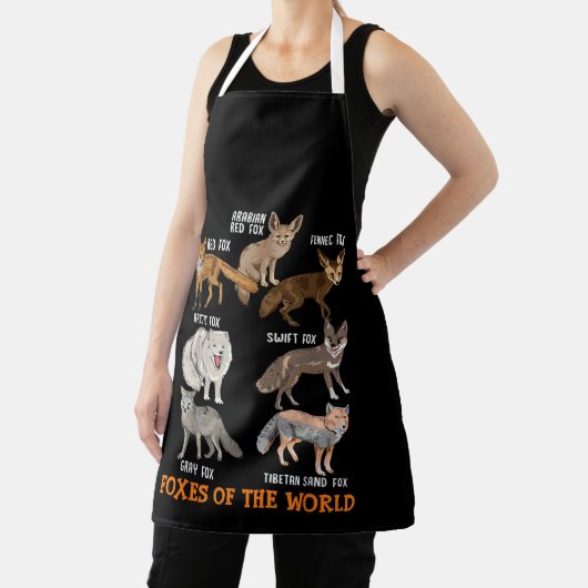 Foxes of the world Funny Fox Stuff Animals Educati Schort (Insitu)