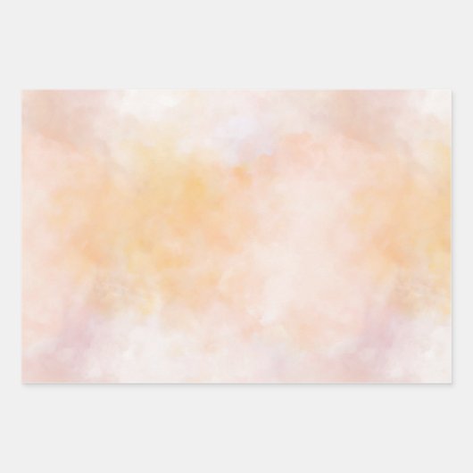 Foxes Perzik Waterverf Tissue Paper (Voorkant 2)