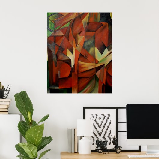 Foxes Poster (Thuiskantoor)