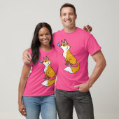 Foxes Schattige Kawaii Japanese Fox T-shirt (Unisex)