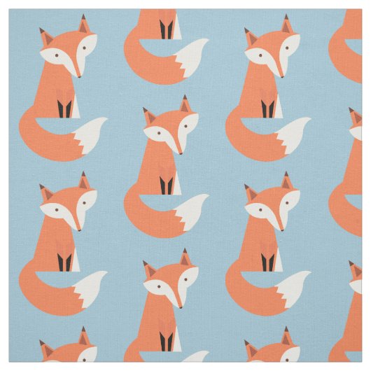 Foxes Stof (Swatch)