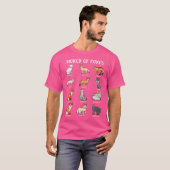Foxes van de wereld t-shirt (Voorkant volledig)