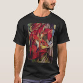 Foxes van Franz Marc,  Abstracte Cubistische kunst T-shirt (Voorkant)