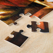 Foxes van Franz Marc Fine Art Legpuzzel (Zijkant)