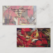 Foxes van Franz Marc, Füchse,  expressionisme Visitekaartje (Voorkant / Achterkant)