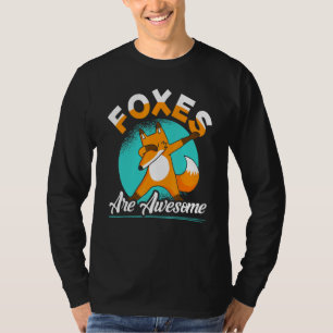 Foxes zijn Geweldige Dabbing Fox Vixen Animal T-shirt