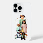 FOXFAMILIE FANCY DIEREN iPhone HOESJE (Achterkant)