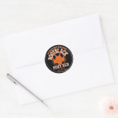 Foxfire-sticker Ronde Sticker (Envelop)