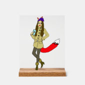 Foxgirl Acryl Bord (Voorkant)