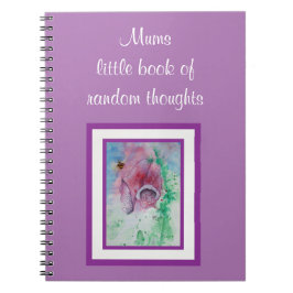 Foxglove and Bee jotter Notitieboek