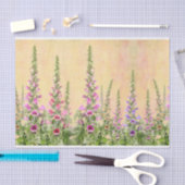 Foxglove bloemen design tissuepapier (Craft)