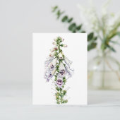 Foxglove Briefkaart (Staand voorkant)