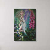 Foxglove fee canvas print (Voorkant)