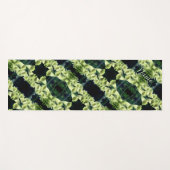 Foxglove Flower Abstract Pattern Personalized Yogamat (Voorkant (horizontaal))