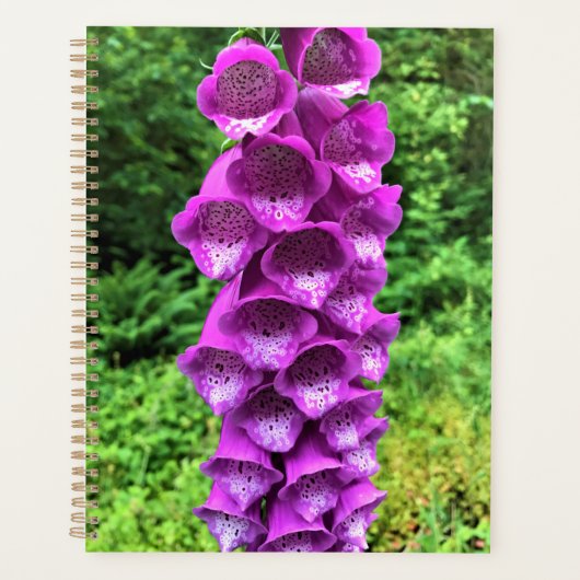 Foxglove Flowers, Oregon Planner (Voorkant)