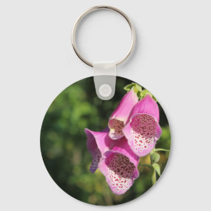 Foxglove Flowers. Sleutelhanger