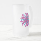 Foxglove Frosted Glass Mok (Voorkant rechts)