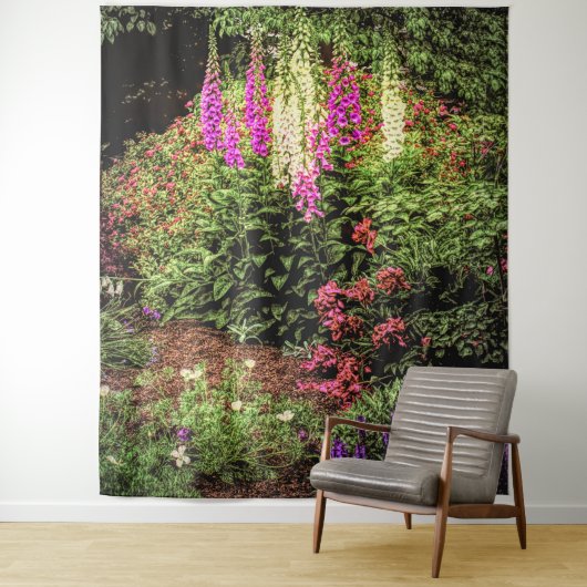 Foxglove Garden Design Wall Hanging Wandkleed (In situ)