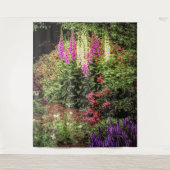 Foxglove Garden Design Wall Hanging Wandkleed (Voorkant)