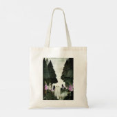 Foxglove Ghost Tote Bag (Achterkant)