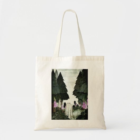 Foxglove Ghost Tote Bag (Voorkant)
