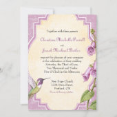 Foxglove Hummingbird - Weddenschap Kaart (Voorkant)