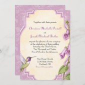 Foxglove Hummingbird - Weddenschap Kaart (Voorkant / Achterkant)