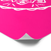 Foxglove Mandala Poster (Hoek)