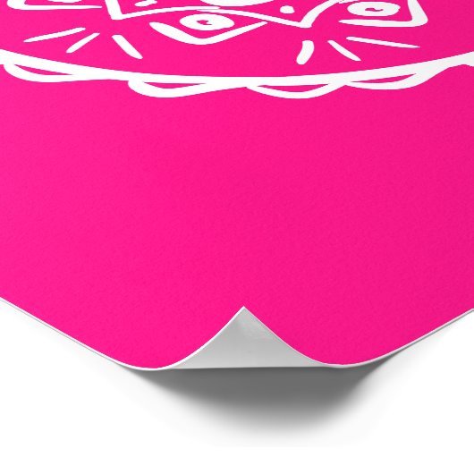 Foxglove Mandala Poster (Hoek)