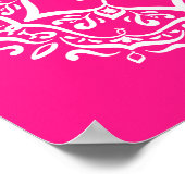 Foxglove Mandala Poster (Hoek)