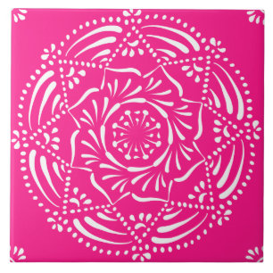 Foxglove Mandala Tegeltje