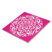 Foxglove Mandala Tegeltje (Zijkant)