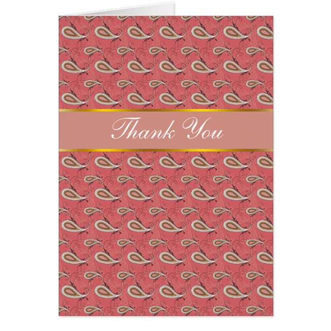 Foxglove Petal Paisley Pattern (Voorkant)