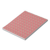 Foxglove Petal Paisley Pattern Notitieblok (Linkerzijde)