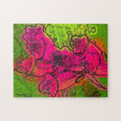 FOXGLOVE WILDFLOWER LEGPUZZEL (Horizontaal)