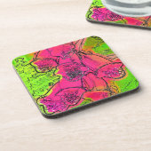 FOXGLOVES BIER ONDERZETTER (Linkerzijde)