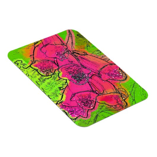 FOXGLOVES MAGNEET (Rechterzijde)