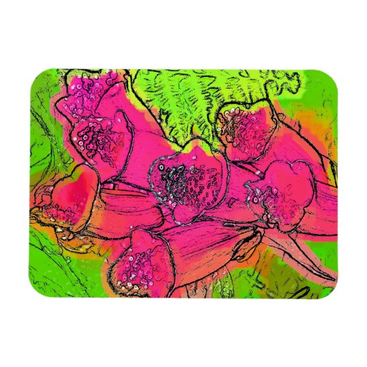 FOXGLOVES MAGNEET (Horizontaal)