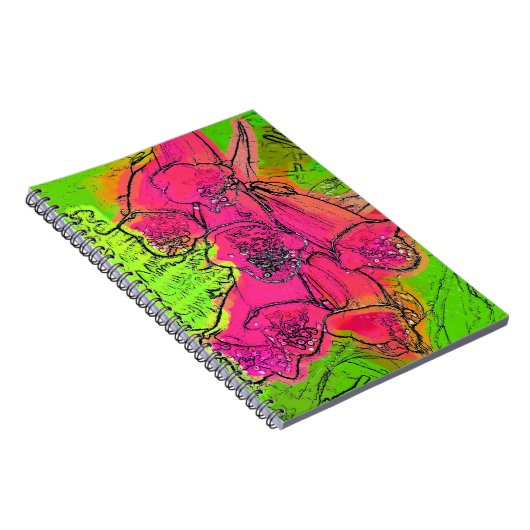 FOXGLOVES NOTITIEBOEK (Rechterzijde)