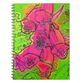 FOXGLOVES NOTITIEBOEK (Voorkant)