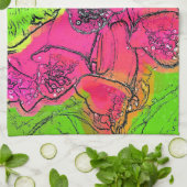 FOXGLOVES THEEDOEK (Gevouwen)