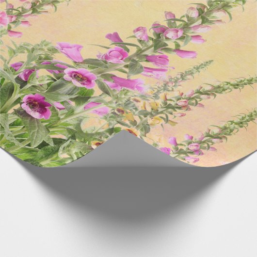 Foxhandschoenen Digitalis Cadeaupapier (Hoek)